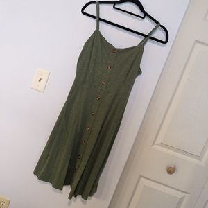 Old Navy Button Tank Dress L Tall